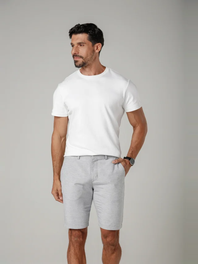 Bermuda casual slim, referência 72109, AZUL, vista 1