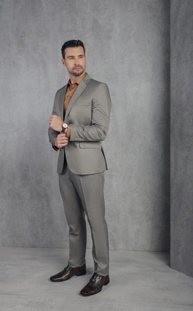 Costume slim, referência 60036, CAQUI, vista 1