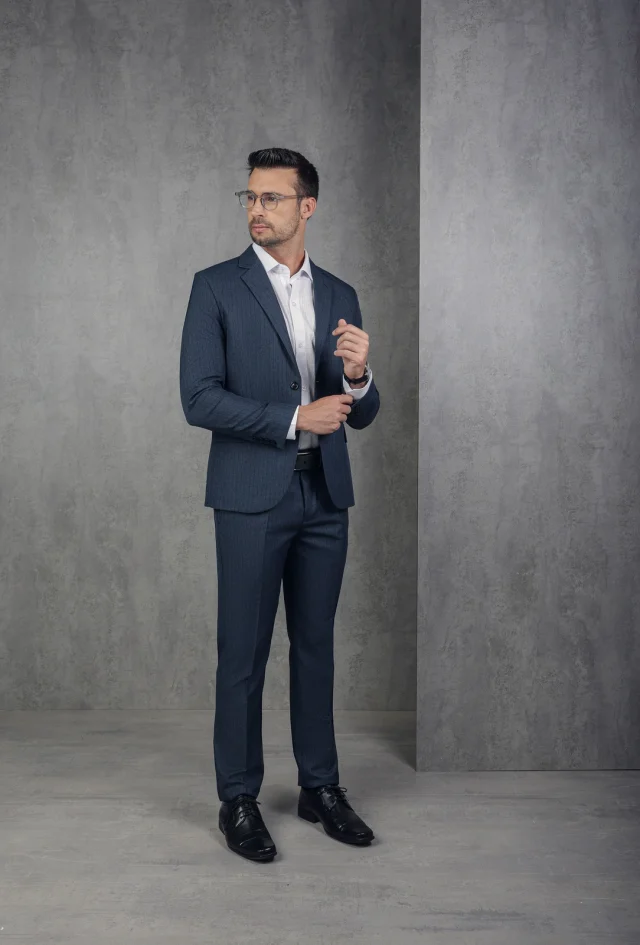 Costume slim, referência 60029, MARINHO NOITE, vista 1