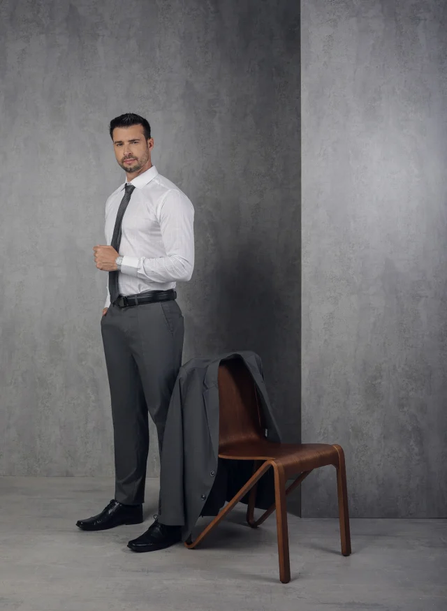 Costume slim, referência 62018, PRETO, vista 1